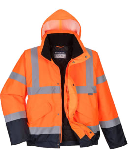 PORTWEST S266ONR HIVIS BOMBER-TAKKI L Main Image