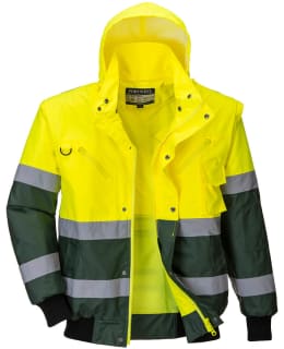 PORTWEST C565YGR HIVIS BOMBER-TAKKI L Main Image
