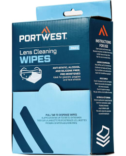 PW PA01WHR LENS CLEANING WIPES 100 Main Image
