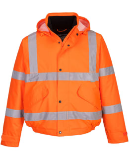 PORTWEST S463ORR HI-VIS BOMBER-TAKKI 6XL Main Image