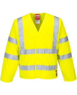PORTWEST FR85YER HiVis JACKET S/M Main Image