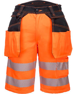 PW PW343 OR/MU HI-VIS TYÖSHORTSIT 32 Main Image