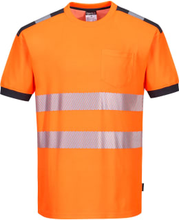 PW T181 OR/HA HI-VIS T-PAITA 3XL Main Image