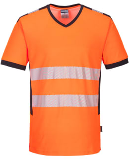 PW PW310 OR/MU HI-VIS V-KAUL T-PAITA XL Main Image