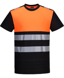 PW PW311 MU/OR HI-VIS T-PAITA LK1 XL Main Image