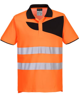 PORTWEST PW212OB HI-VIS PIKEE-PAITA 4XL Main Image