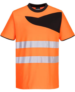 PORTWEST PW213OB PW2 HI-VIS T-PAITA 4XL Main Image