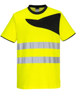 PORTWEST PW213YB PW2 HI-VIS T-PAITA 3XL Main Image