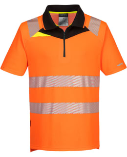 PW DX412 OR/MU HI-VIS PIKEE-PAITA S Main Image