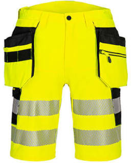 Portwest DX446YBR36 DX4 Hi-Vis rshortsit Main Image