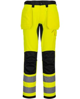 PORTWEST CD889YBR WX2 HI-VIS TROUSERS 36 Main Image