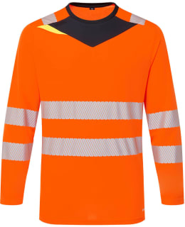 PORTWEST DX416 HI-VIS ORA/MUS TYÖPAITA L Main Image