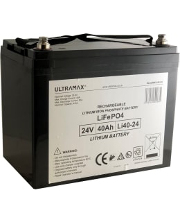 ULTRAMAX LIFEPO4 12V 40AH RECH. BATTERY Main Image