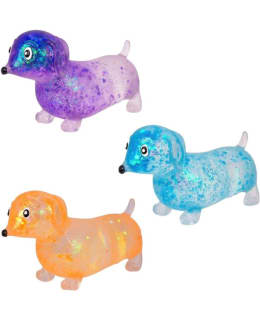 GLITTER STRETCH DACHSHUND FIDGET Main Image