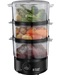 RUSSELL HOBBS MATTE BLACK HÖYRYKEITIN Main Image