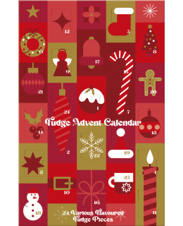 FUDGE- JA TOFFEEKALENTERI 216 G Main Image