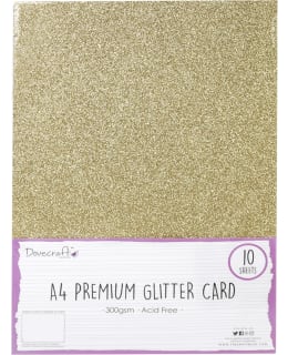 DC A4 VÄRILAJITELMA GLITTERKARTONKI Main Image