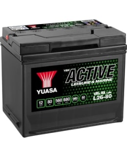 YUASA L26-80 ACTIVE LEISURE BATTERY 12V Main Image