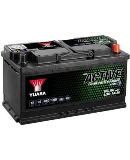 YUASA L36-AGM ACTIVE LEISURE AGM BATTERY Main Image