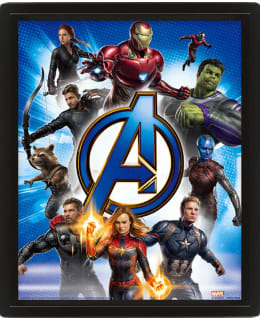 WALL ART - AVENGERS 3D TAULU 20X25 Main Image