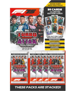 TOPPS FORMULA 1 TURBO ATTAX MEGA 2025 Main Image