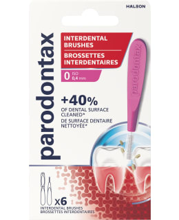 PARODONTAX 0 0,4MM 6KPL HAMMASVÄLIHARJA Main Image