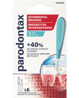 PARODONTAX 3 0,6MM 6KPL HAMMASVÄLIHARJA Main Image