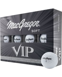 MACGREGOR VIP WHITE GOLFPALLO 12-PACK Main Image