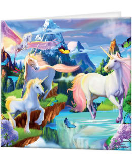 HO 3D LIVELIFE UNICORN BLISS POSTIKORTTI Main Image