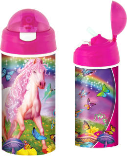 3D DRINKING BOTTLES PINK PONY DAZZLE Main Image
