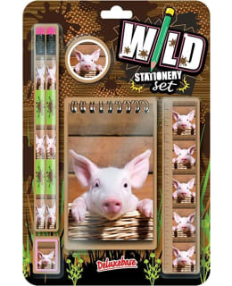 DELUXEBASE SET- PIG KIRJOITUSSETTI Main Image