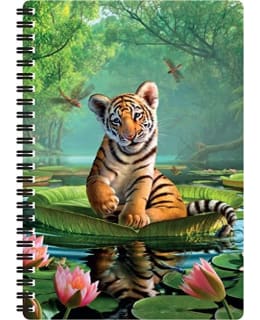 3D LIVELIFE TIGER LILY MUISTIKIRJA Main Image
