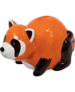 Crockery Critters Money Box - Red Panda Main Image