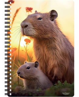 3D LIVELIFE CUTE CAPYBARAS MUISTIKIRJA Main Image