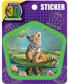 3D LIVELIFE STICKERS TIGER LILY TARRAT Main Image