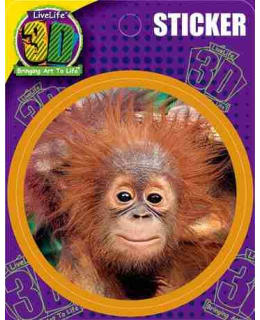 3D LIVELIFE BABY ORANGUTAN TARRAT Main Image