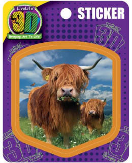3D LIVELIFE HIGHLAND COWS TARRAT Main Image