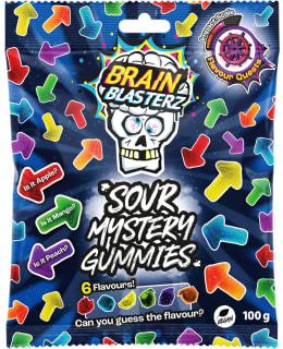 BRAIN BLASTERZ MYSTERY GUMMIE 100G PUSSI Main Image