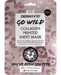 DERMA V10 GO WILD COLLAGEN KASVONAAMIO Main Image