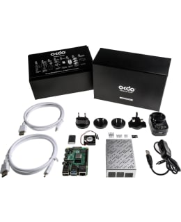 OKdo Raspberry Pi 4 Model B 4GB White Starter Kit Main Image