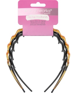 BRUSHWORKS ZIG ZAG 3PCS HEADBAND Main Image
