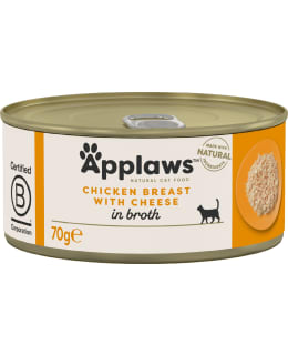 APPLAWS CAT CHICK BREAST WITH CHEESE 70G Main Image
