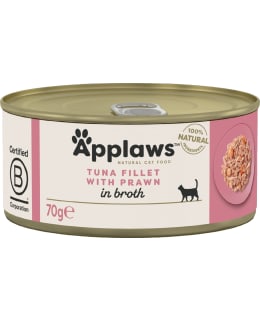 APPLAWS CAT TUNA FILLET WITH PRAWN 70 G Main Image
