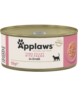 APPLAWS CAT TUNA FILLET WITH PRAWN 156 G Main Image