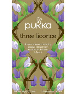Pukka Three Licorice 20ps luomu yrttitee Main Image