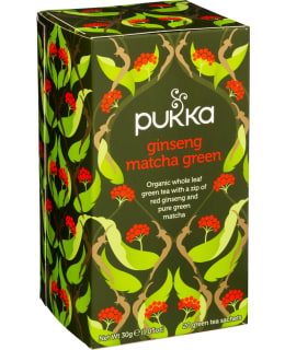 Pukka Ginseng Matcha Luomu 20ps yrttitee Main Image