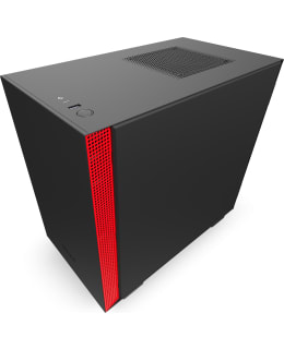 NZXT H210 BLACK/RED Main Image