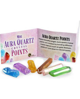 KEYCRAFT MINI AURA QUARTZ CRYSTAL POINTS Main Image