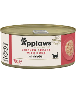 APPLAWS CAT CHICKEN WITH DUCK 70 G Main Image