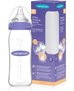 LANSINOH 3KK+ 240 ML LASINEN TUTTIPULLO Main Image
